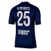 Paris Saint-Germain Nuno Mendes #25 Hjemmedrakt 2025-26 Korte ermer